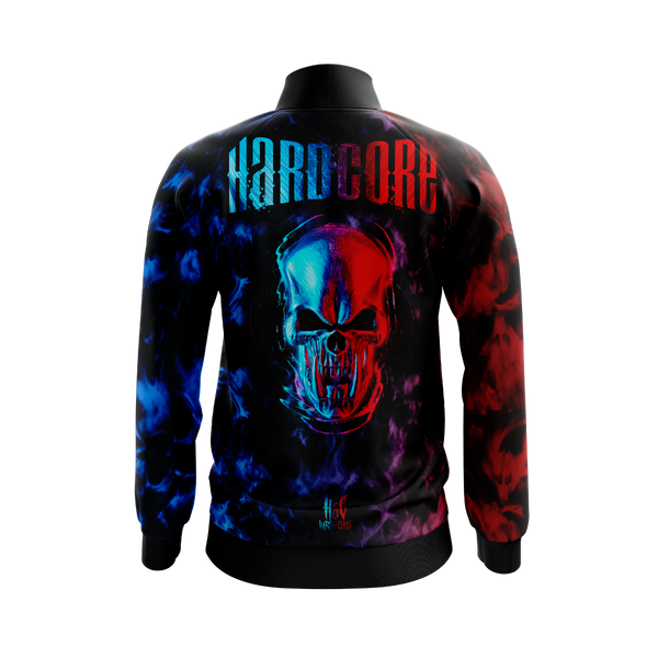 HARD&CLASS JACKET HARDCORE RED/BLUE🖤 INCREDIBLE AND POWERFUL DESIGNS OF ALL HARD STYLES AND EXCLUSIVITIES IN HARD CLOTHING AND MERCHANDISE FROM THE MOST TOP DJS⚕️⚕️