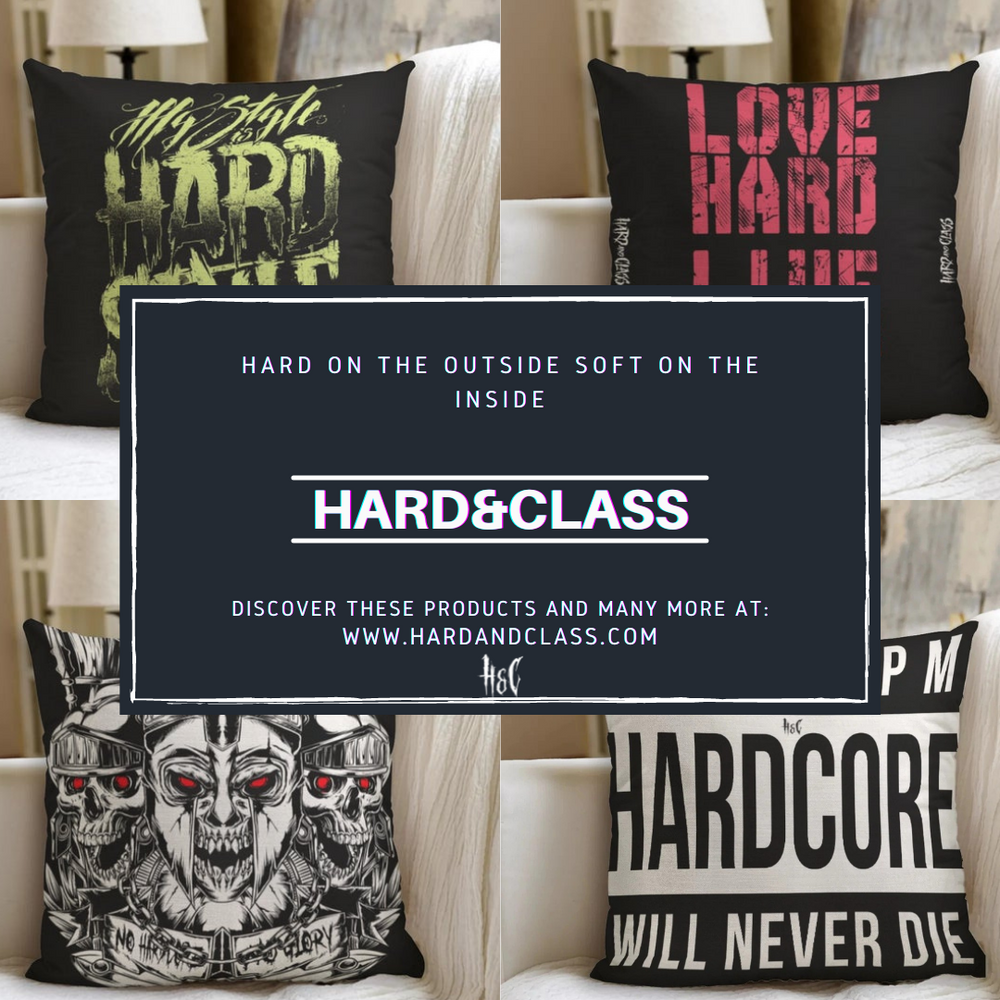 ⚕️⚕️HARD&CLASS CUSHIONS🖤 INCREDIBLE AND POWERFUL DESIGNS OF ALL HARD STYLES AND EXCLUSIVITIES IN HARD CLOTHING AND MERCHANDISE FROM THE MOST TOP DJS⚕️⚕️
