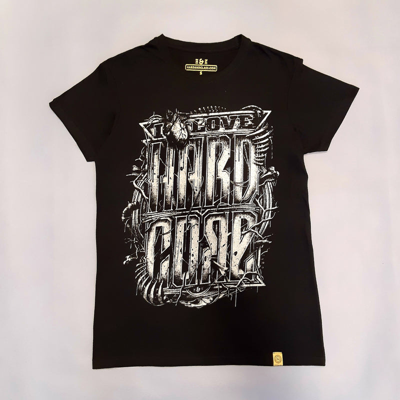 T-Shirt · I Love Hardcore