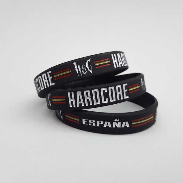 Silicone Bracelet · Hardcore España