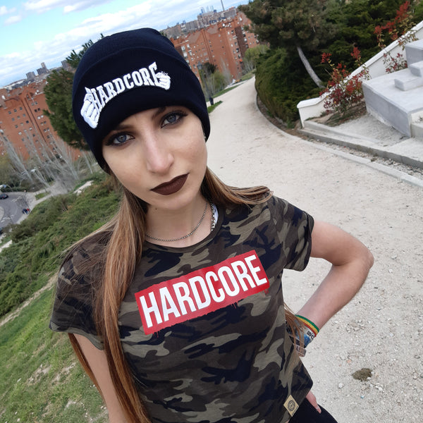 Short T-Shirt Woman · Hardcore Camu