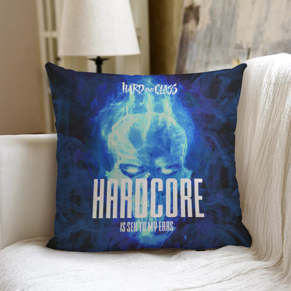 Cushion · Hardcore Blue Skull