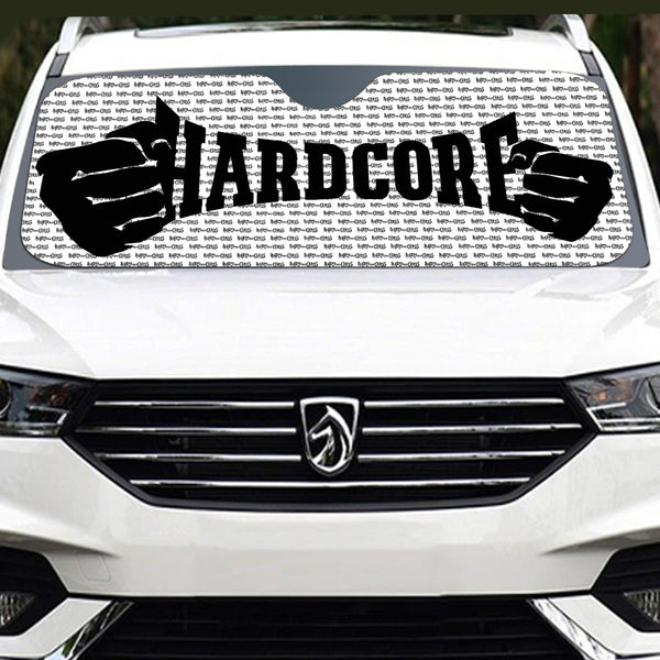 Windshield Sunshade · Hardcore Fists