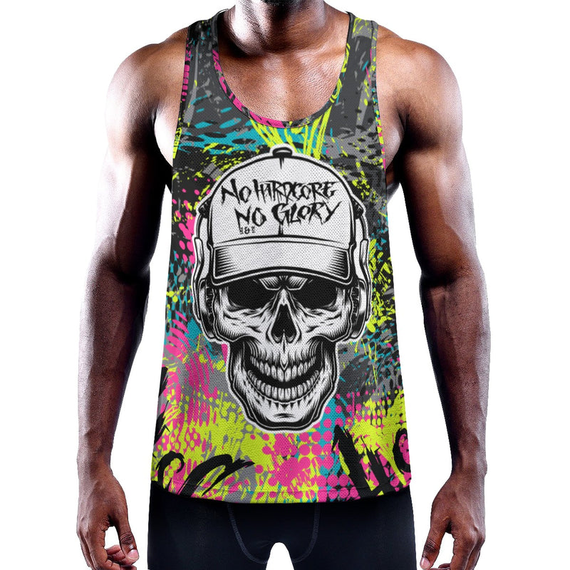 Tank Top · Skull No Hardcore No Glory