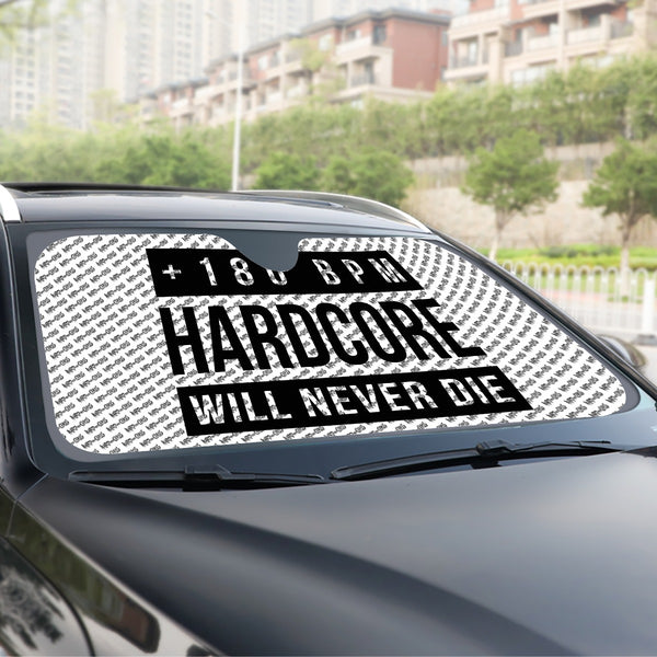 Windshield Sunshade · Hardcore Will Never Die