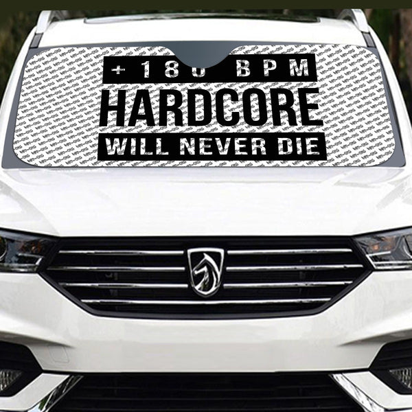 Windshield Sunshade · Hardcore Will Never Die