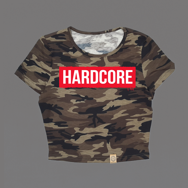 Short T-Shirt Woman · Hardcore Camu