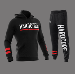 Tracksuit Hoodie · Hardcore Black/Red