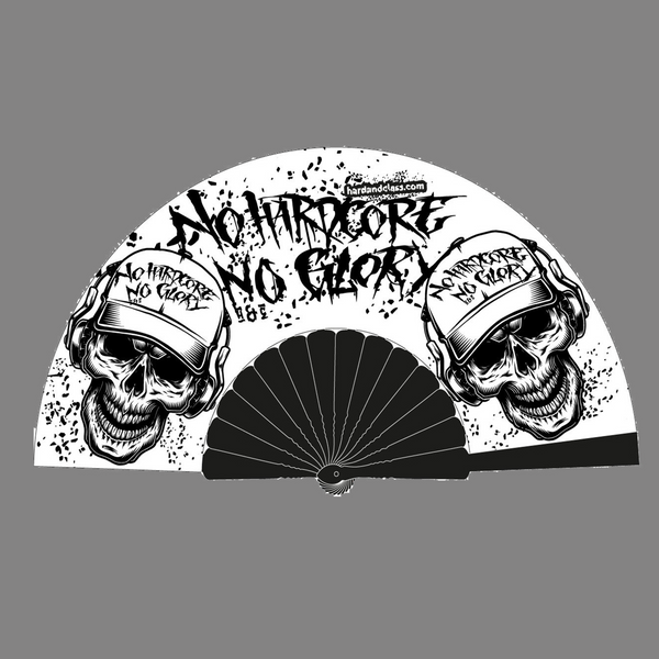 Hand Fan · No Hardcore No Glory