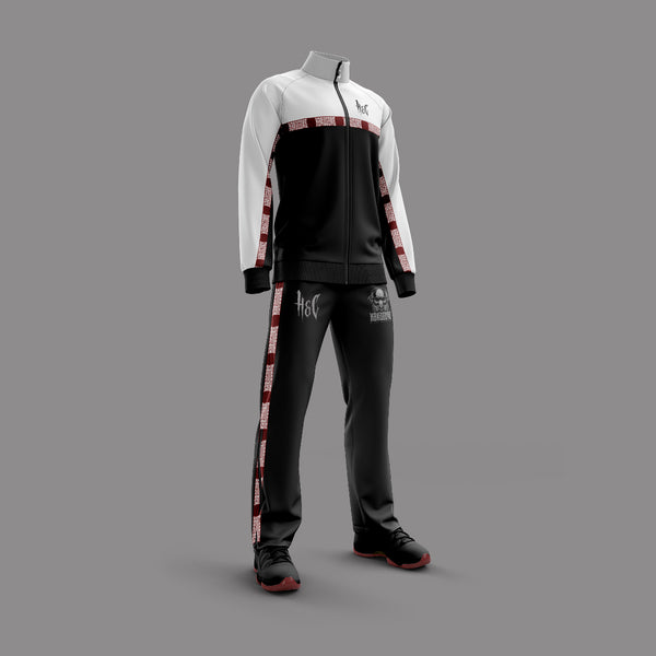 Hardcore Tracksuit · Black/White