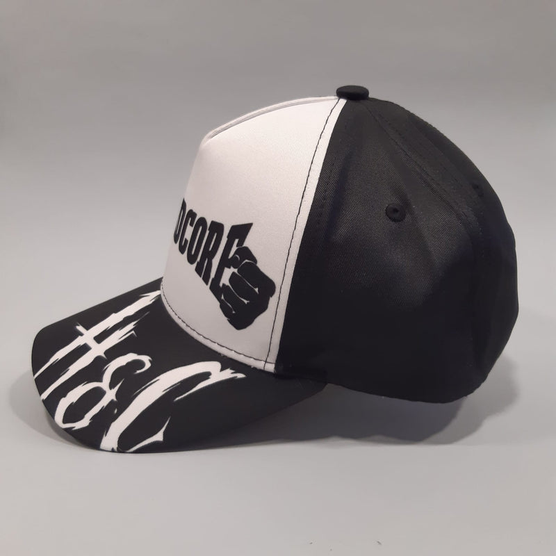 Cap · Hardcore Fists Black/White