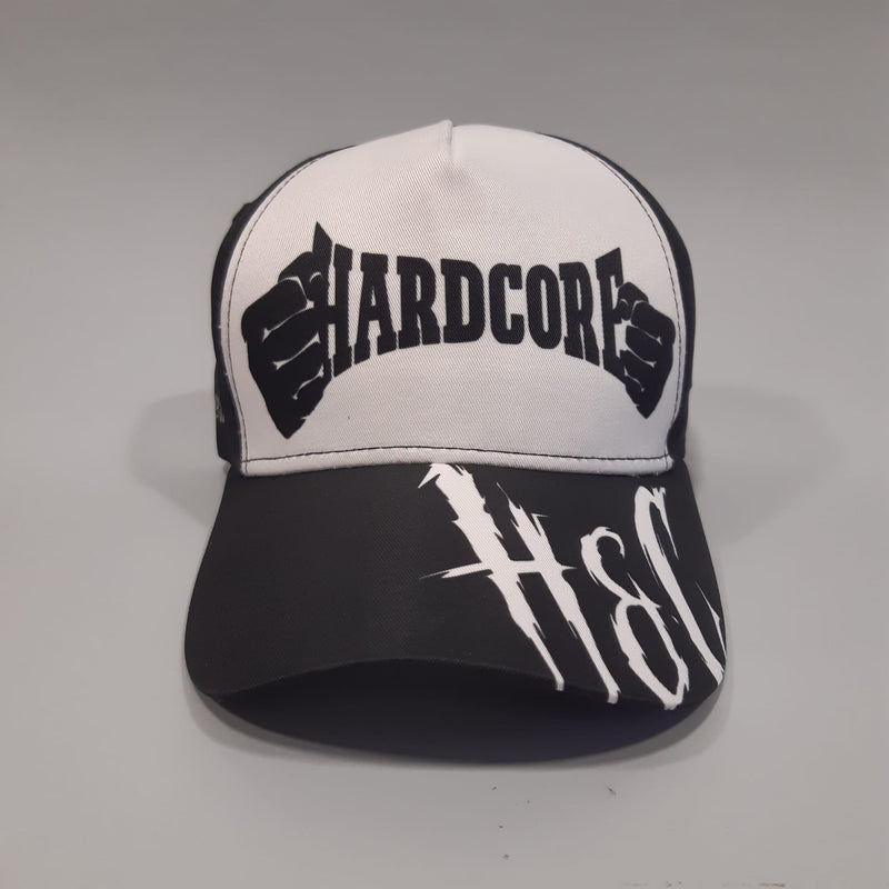 Cap · Hardcore Fists Black/White