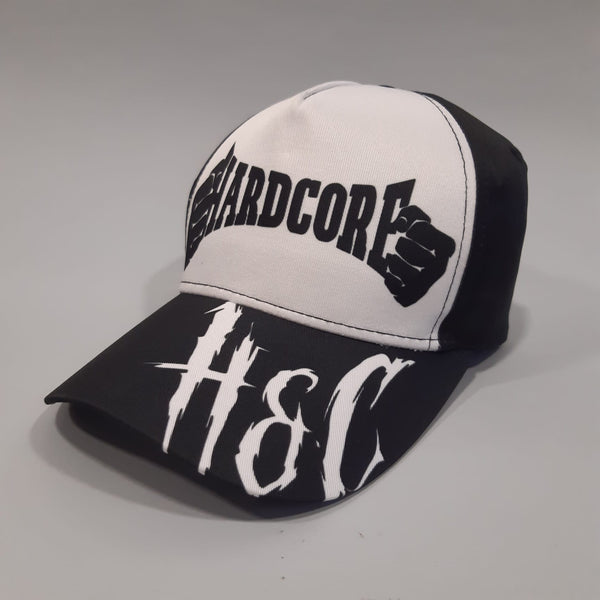 Cap · Hardcore Fists Black/White